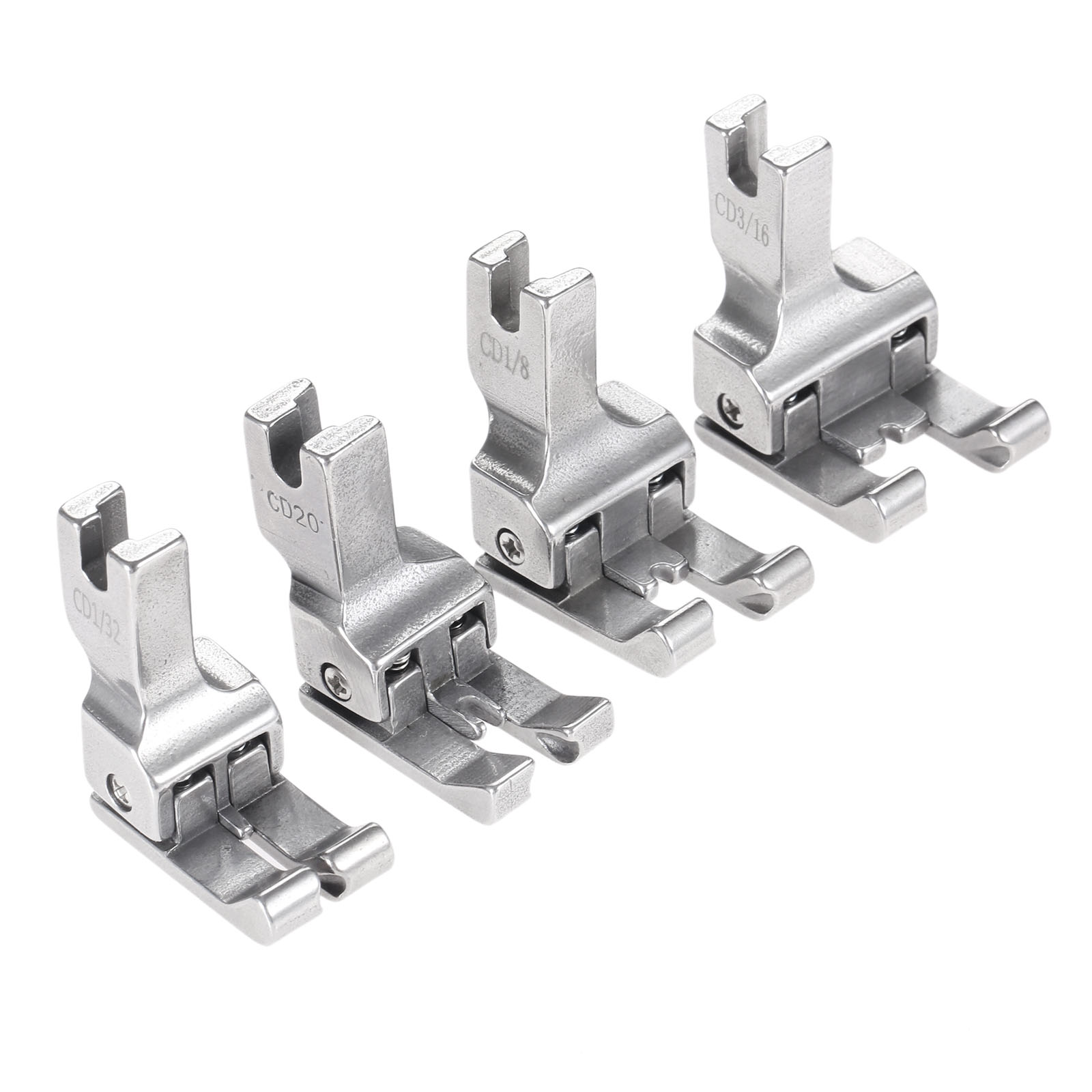 Steel Double Compensating Presser Foot for Right and Left Top Stitching Sewing Machines Accessories High Quality