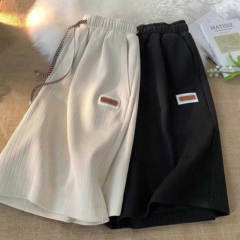 Shorts for mens Summer Sump Silk Casual Basketball Pantaloni quarterback Brand American Fashion Brand Slenge and Versatile