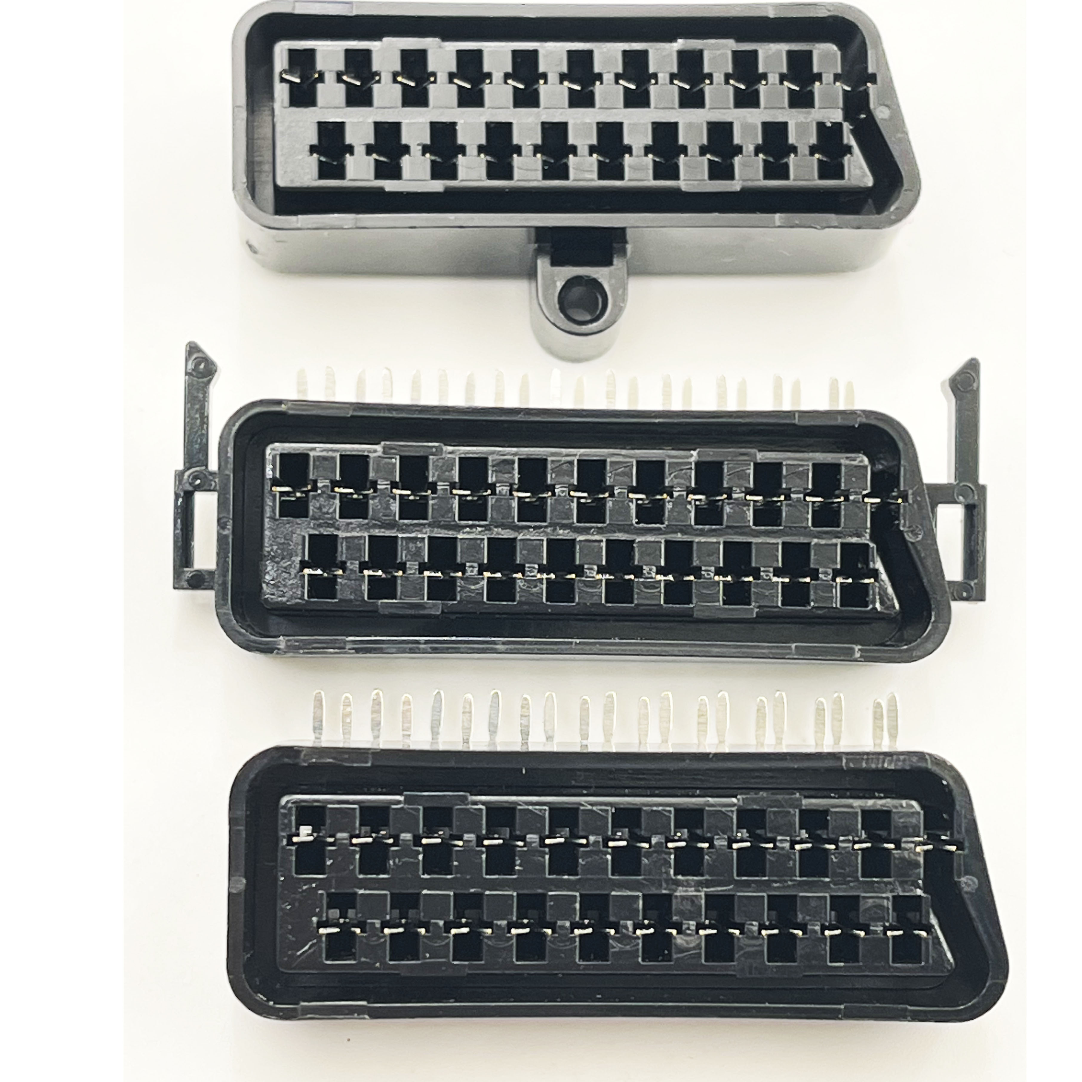 3 -stcs scart connector 21 pin vrouwelijke rechter hoek socket pcb mount connectoraansluiting