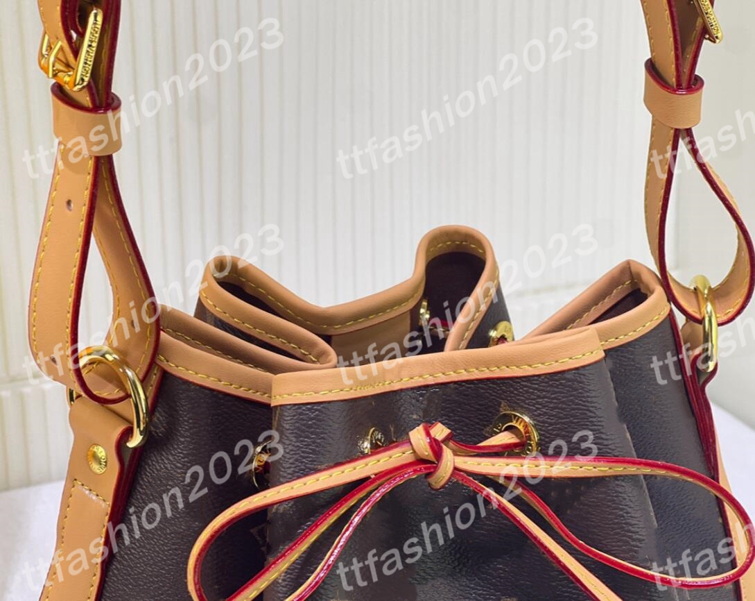 Sacca da design da 7a sacca secchio in pelle genuina sacca coulisse donne borse di lusso da donna borse da tote croos body 42225 Nuovo stile S l di dimensioni S L