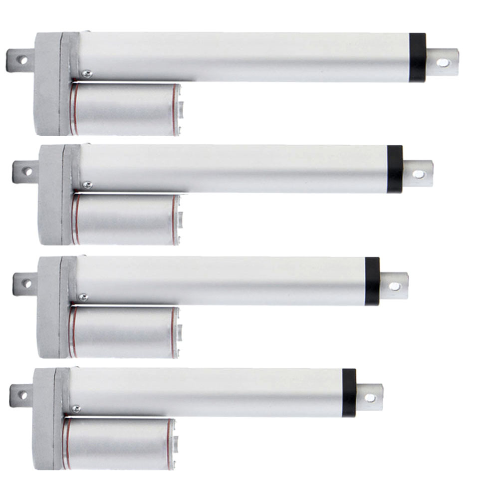 Electric Linear Actuator Speed 150mm/s 100/200/300/500/600/700/800/900/1000 mm Stroke Linear Motor dc 12V24V Thrust 60N