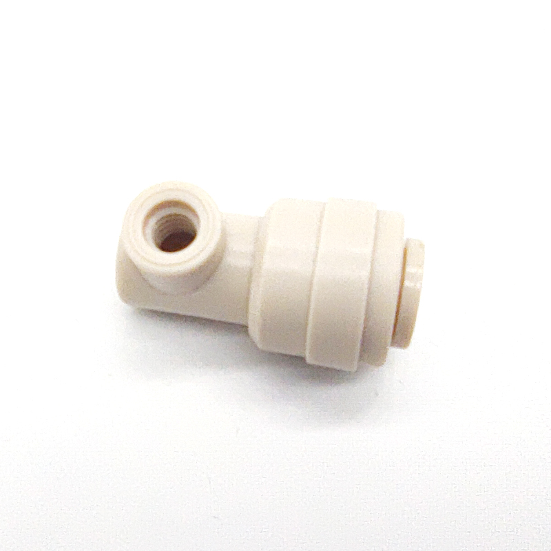 3/16 Kvinnlig trådmunstycke för 1/4 O.D Tube End Plug Cap -anslutningar Garden Vattenkontakter Snabbanslutningar Plastiska POM