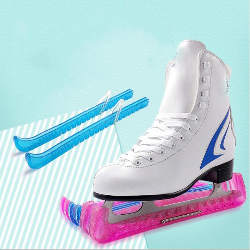 2st 32 cm mjuk plastisk ishockey Figur Skate Blade Guard Cover Protector Accessories for Women Men Youth Kids