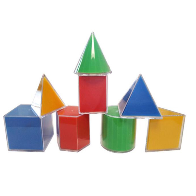 Modèle géométrique Disassement Cube Cylindre Cone Toy Ressources mathématiques Apprentissage 1xcb