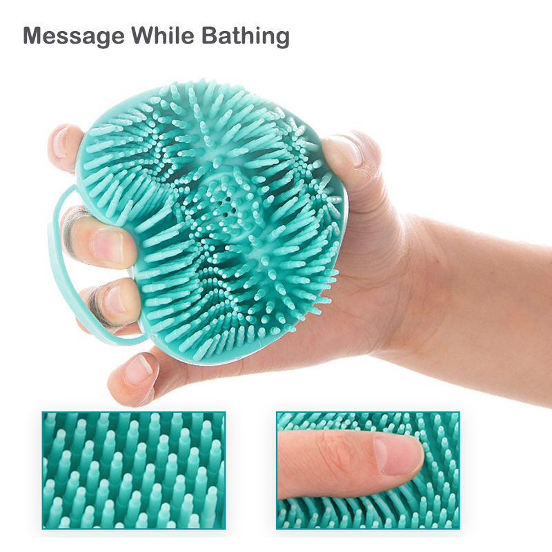 PET Dog Cat Bath Brush Miękki silikonowy środek czyszczący szampon masażer łazienka łazienka szczeniąt paw czyste narzędzia do kąpieli zapasy pielęgnacji zwierząt domowych