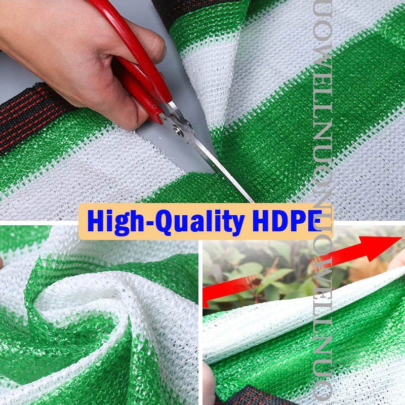 Anti-UV HDPE Sun Shade Nets Garden Succulent Plant Sun Shelter Outdoor Swimming Pool Awning Tent Balcony Safety Privacy Netting