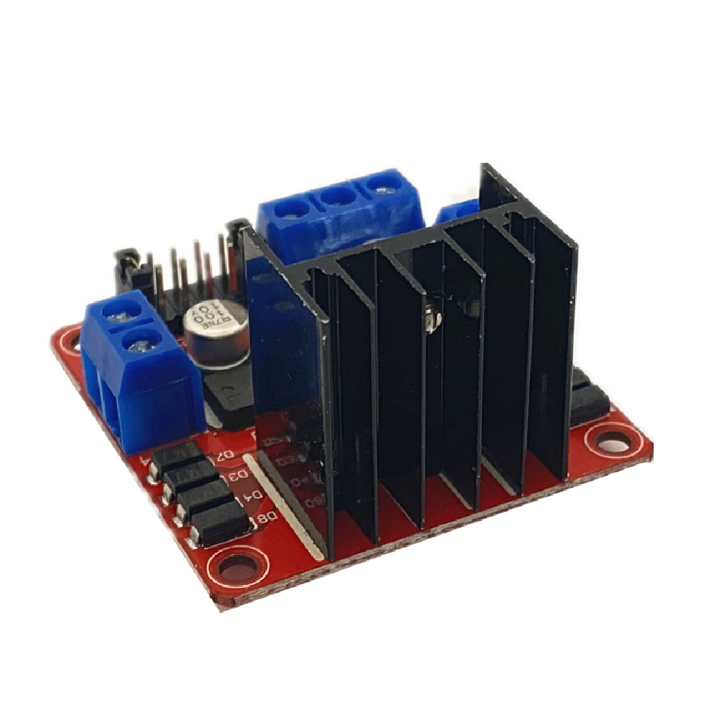 L298N MODULE DE CARTE DE DRIVER L298 STAPPENMOTOR SLIMME AUTO ROBOT BANDE PELTIER HIGH POWER