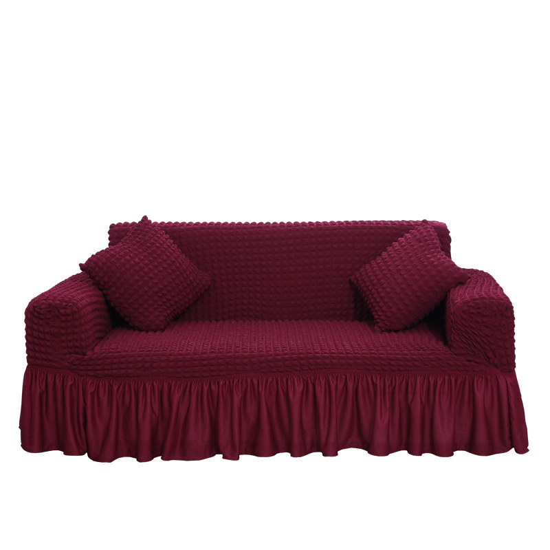 Gerade Sofa -Abdeckung für Couch, Sesselabdeckungen, 2 und 3 Sitze, Eck Wohnzimmer, moderne Seiten, Stuhl -Gummibänder Set Möbel