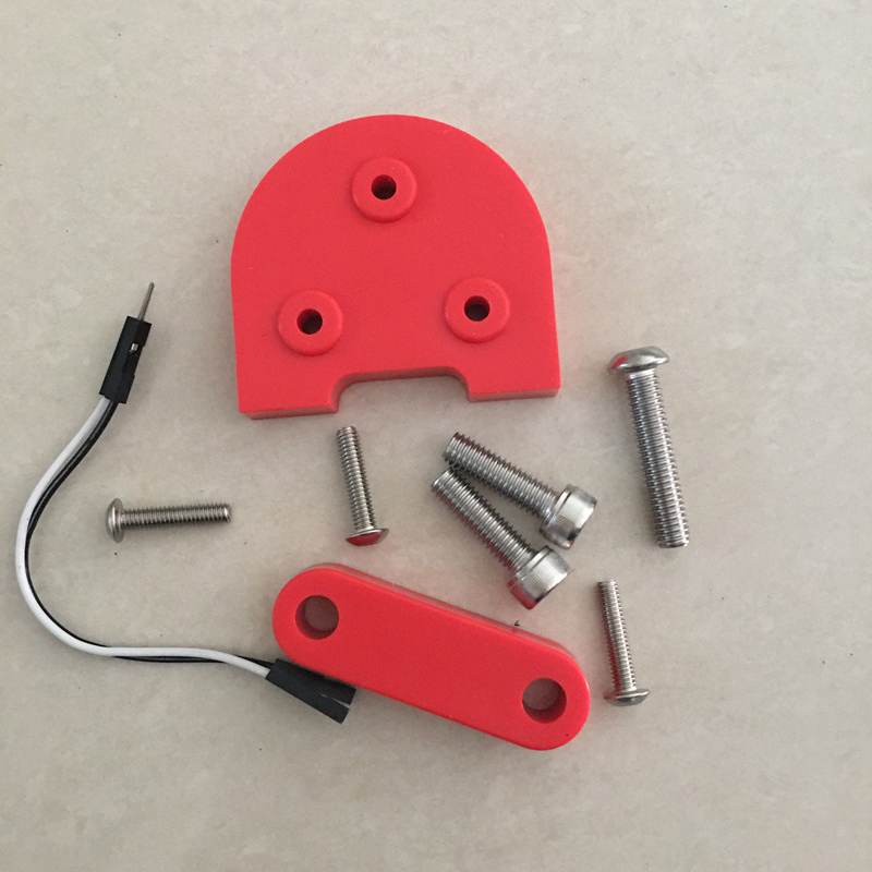 Scooter électrique 10 pouces arrière Kit de support d'espaceur de support de roue de garde-boue arrière pour xiaomi M365 / Pro Fender Kickstand Spacer