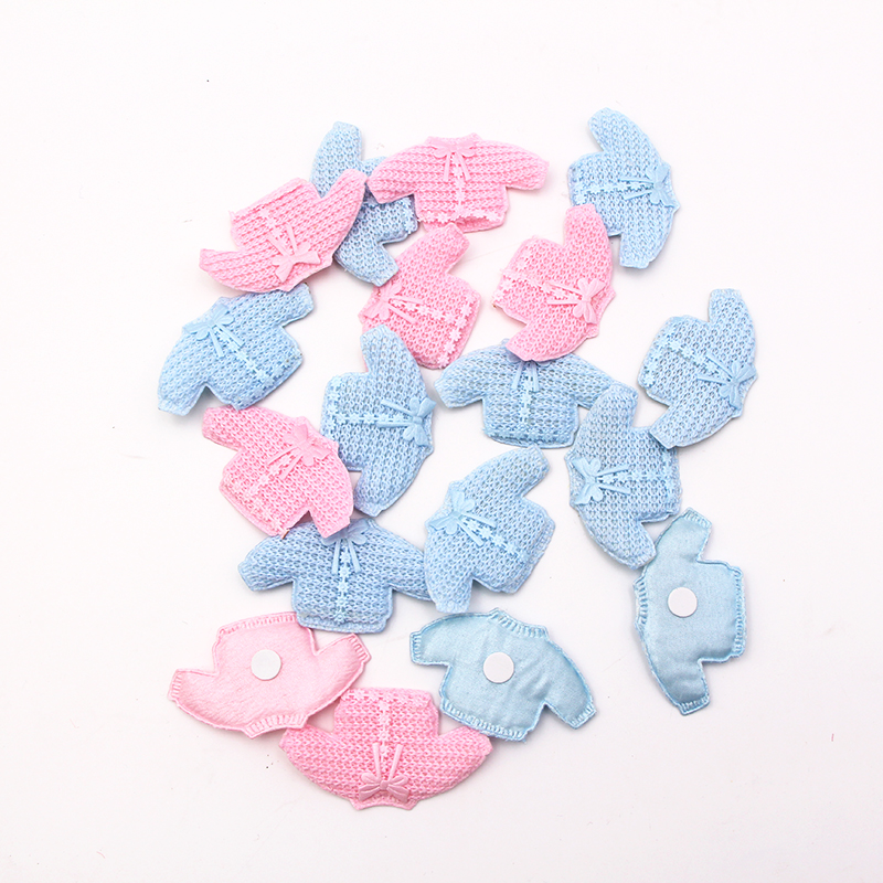 6/12/Pink Blue Baby Shower Favors Decor Decarn pour la table de fête Game et DIY Cadeaux Baptême Décorations de fête d'anniversaire