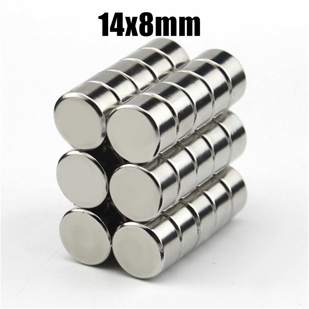 Dia 14mm Super Strong Magnets NdFeB Neodymium Thin Small Disc Magnet Permanent N35