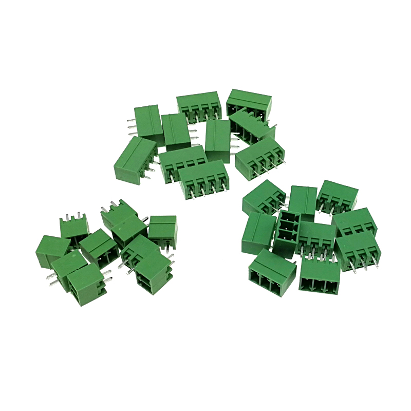 Pitch 3.81mm Screw Plug-in PCB Terminal Block 15EDGK VC 2/3/4P wire Connectors Vertical Pin male/female cables morsettiera