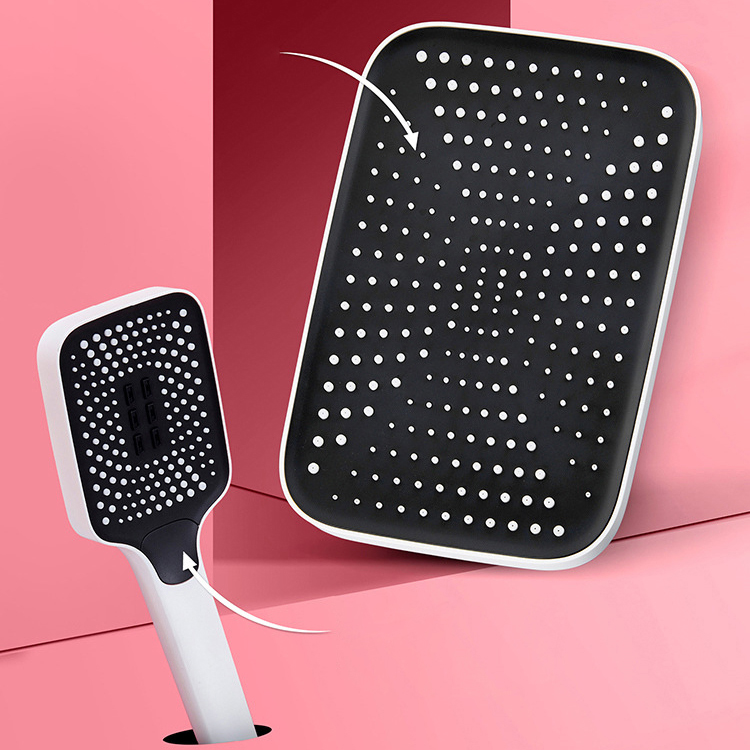 Marrent 피아노 디지털 샤워 세트 품질 놋쇠 핫 콜드 욕실 믹서 탭 수도꼭지 벽 장착 흰색 온도 조절 샤워 시스템
