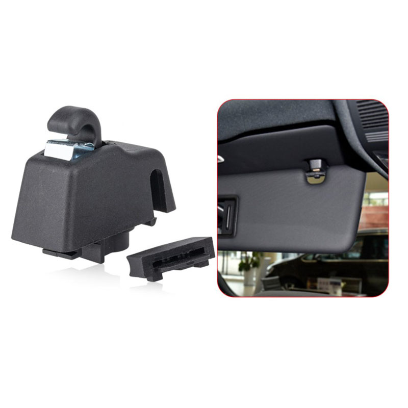 NEW Car Sun Visor Retainer Hanger Clip Holder Hook Bracket For Porsche Cayenne Audi Q7 VW Touareg 4L0859562 4L08595624T6