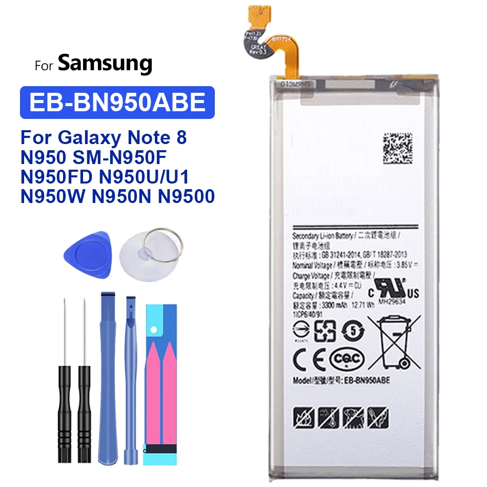EB-BN920ABE ABEB-BN950ABE EB-BN965U BATERIA PARA SAMSUNG Galaxy Note 5 8 9 N9200 N9208 N9500 N9600