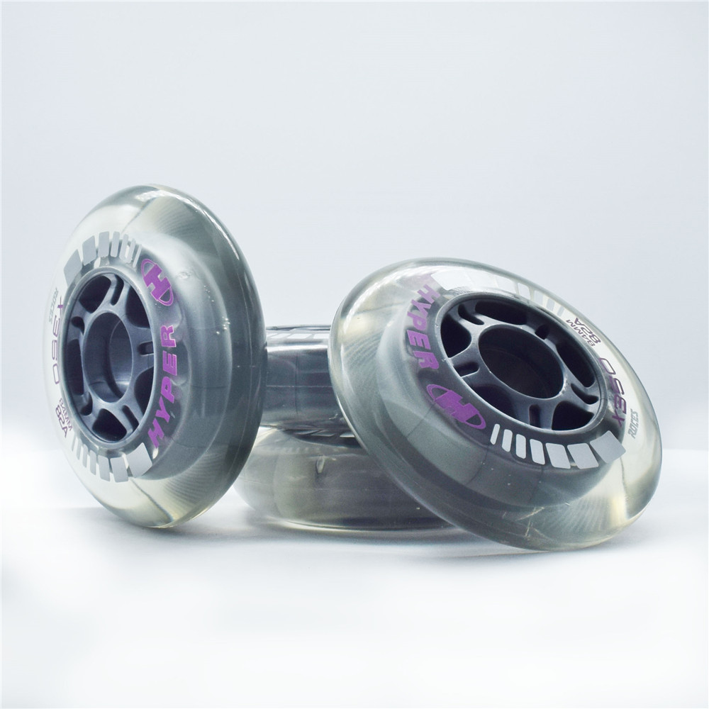 84mm 4 wheels + Frame Inline 4X84mm Skating Base 84A Roller Skates Tyre with ILQ-11 608 bearing spacer bolt for SEBA 84 Skating