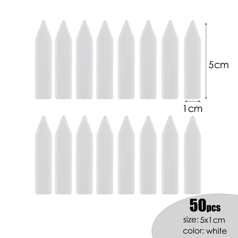 Muciakie 5x1cm soczyste kwiaty markery roślin plastikowe wodoodporne etykieta karta ogrodowa sadzonki szpilki