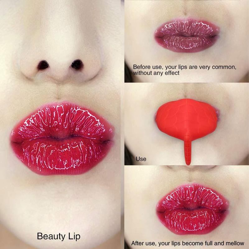 Mulheres Sexy Silicone Lip Full Plumper Fish Shape Lip Enhancer Device Lips Lip Lip Plump Pro Bouth Tool