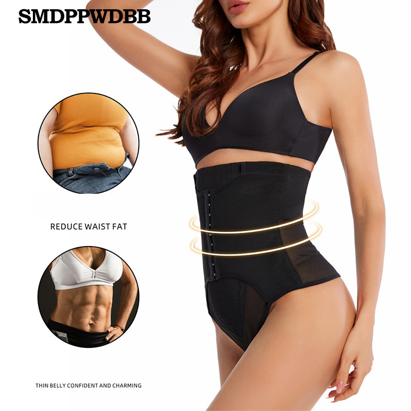 Shapers de string sexy avec boucles Control Panties S-3xl Femmes Body Shapers Shapewear Corset haute taille