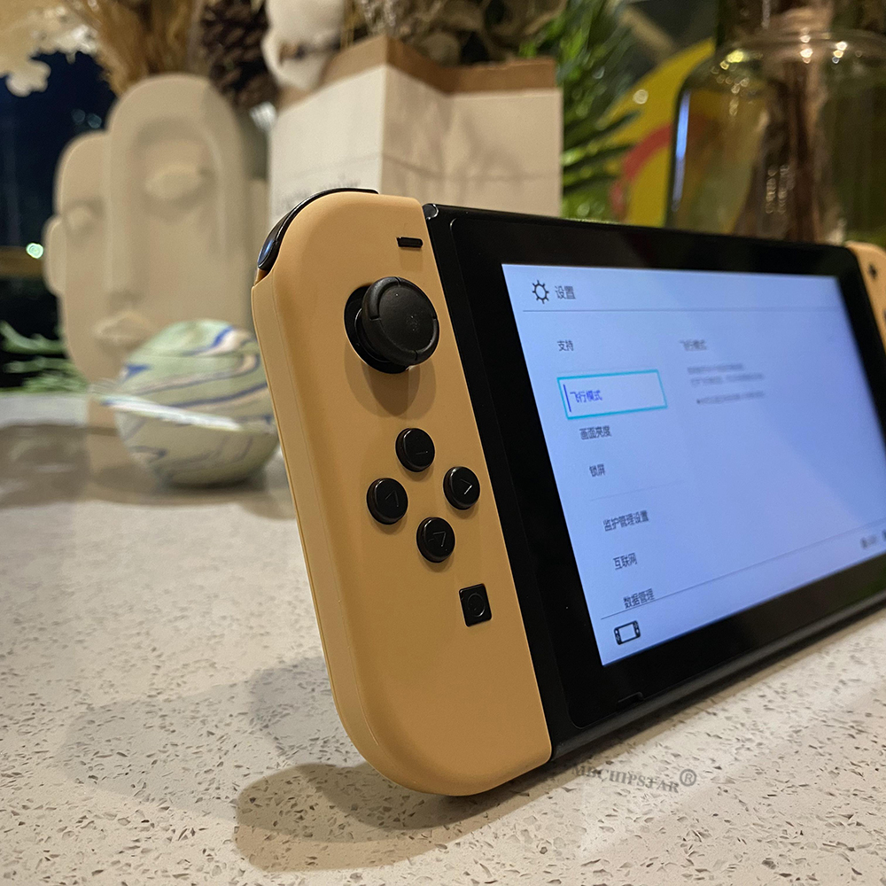 Для Nintendo Switch Console Console Joycons корпус корпуса корпуса для NX NS Switch Joycons Замена передней средней кадра задней пластины