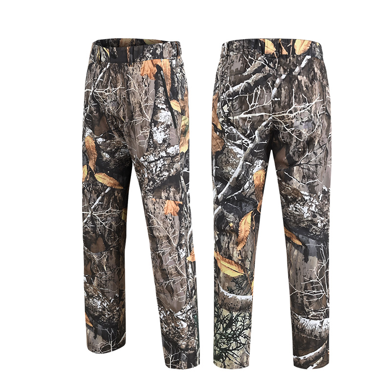 Herfst Winter Outdoor Bionic Camouflage Kleding jagen kleding vissen kleding winddichte wandelkleding mannen windjager