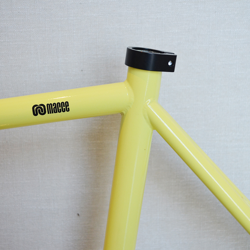 固定ギアフレーム700c自転車フレームQuadro Speed Chrome Molybdenum Steel Frameset Grey F12 Cadre Velo Racing Biike Frame