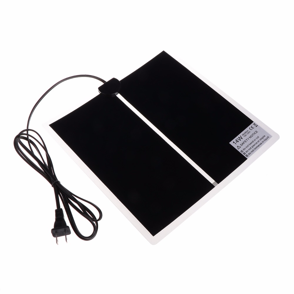 100-120V 5W/7W/14W/20W Pet Heating Mat Warmer Amphibians Bed Reptile Brooder Incubator US Plug For Turtle Cat Bed C42