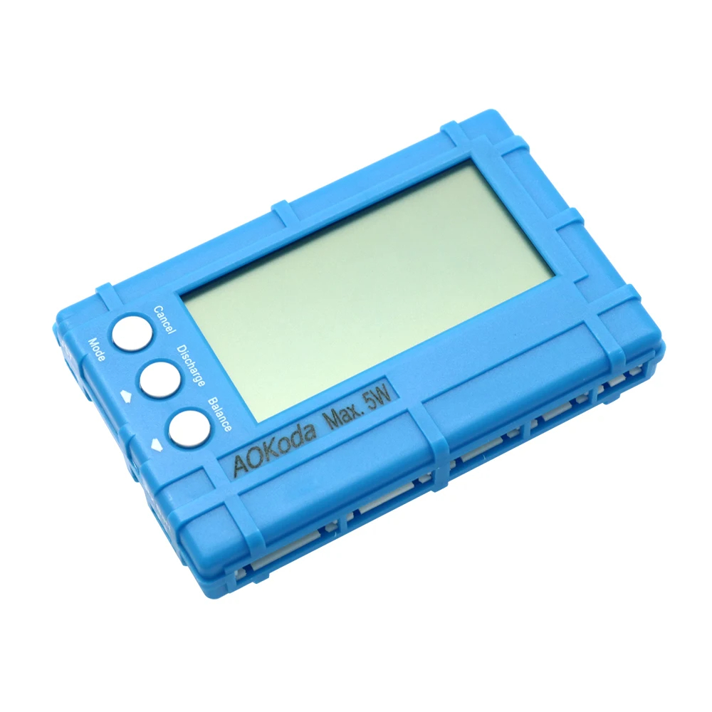 Aokoda 3 in 1 batterij Balancer LCD, spanningsindicator, batterijontvoerder 5W 50W 150W