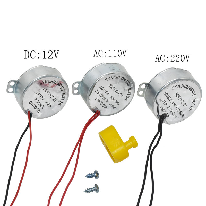 2 szt. Sprzęt inkubatora AC 220V/110 V lub DC 12V 50/60 Hz Inkubator Silnik Obróć Egg Milk Egg Inkubator sprzętu Inkubatora