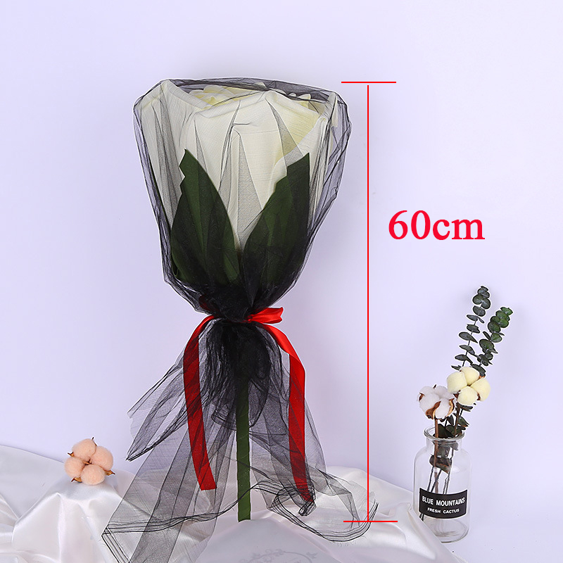 Stora skumrosor med stjälkar Giant Flower Head Birthday Present Valentine's Day Present Bröllop Bakgrund Dekor Party Supplies