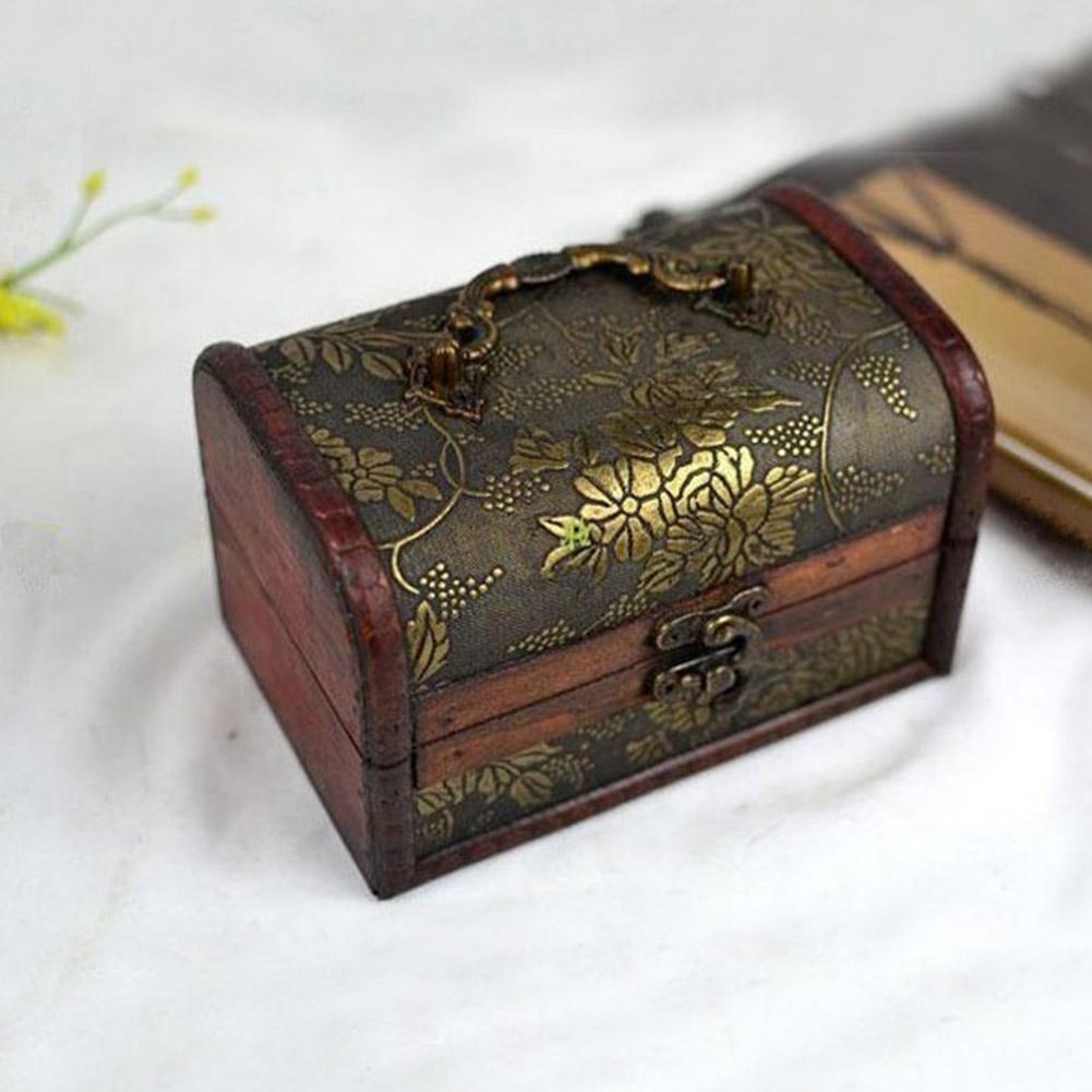 Antique Vintage Latch Catch Jewely Box HaSp Pad Geschenk Brust Schloss Haken Hinges versteckte Schnalle -Box -Zubehör