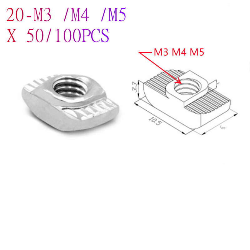 -m3 m4 m5 m5 t da dado a martello da dado da dado a dado da dado a dadi nichelato nichelato la scanalatura di slot profilo in alluminio a 20 serie 6 serie 6