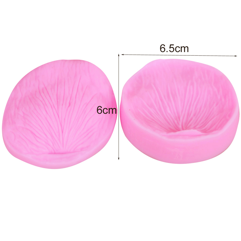 Veias cortadoras de veteeto de pétala rosa moldes de silicone fondent sugarcraft gumposte argila papel de decoração de papel ferramentas de decoração de bolo cs221