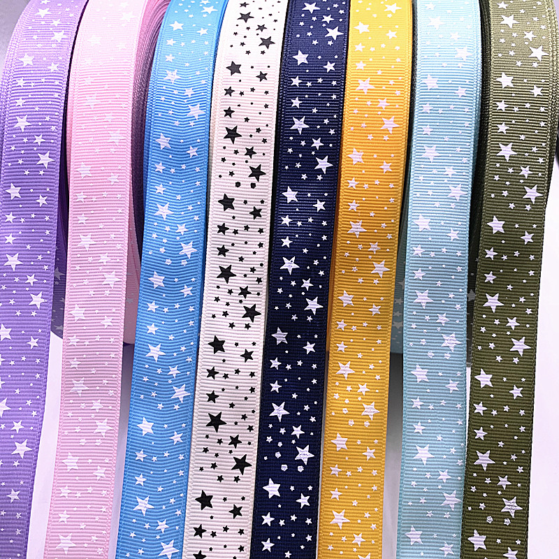 NUOVI 5YARD 15--38 mm GROSGRAIN RIBBON STAMPATIVA STAMPATIVA DEORE DELLE PARTIZIONI DI NABBIAMENTO DECORSI DI PROPRIO CRAGATI PROGETTI