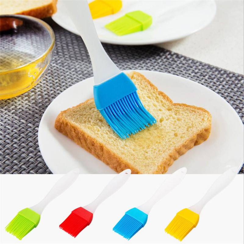 Brosse en silicone à haute température Blaking Bragée Brosse de boulangerie BBQ BBQ Basting Silicone Brush PP