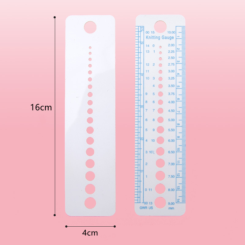 DIY Knitting Ruler, Hand-Knit, Household Sweater, Crochet Accessories, Stick Needle Measuring Ruler, Sewing Tool Accessories