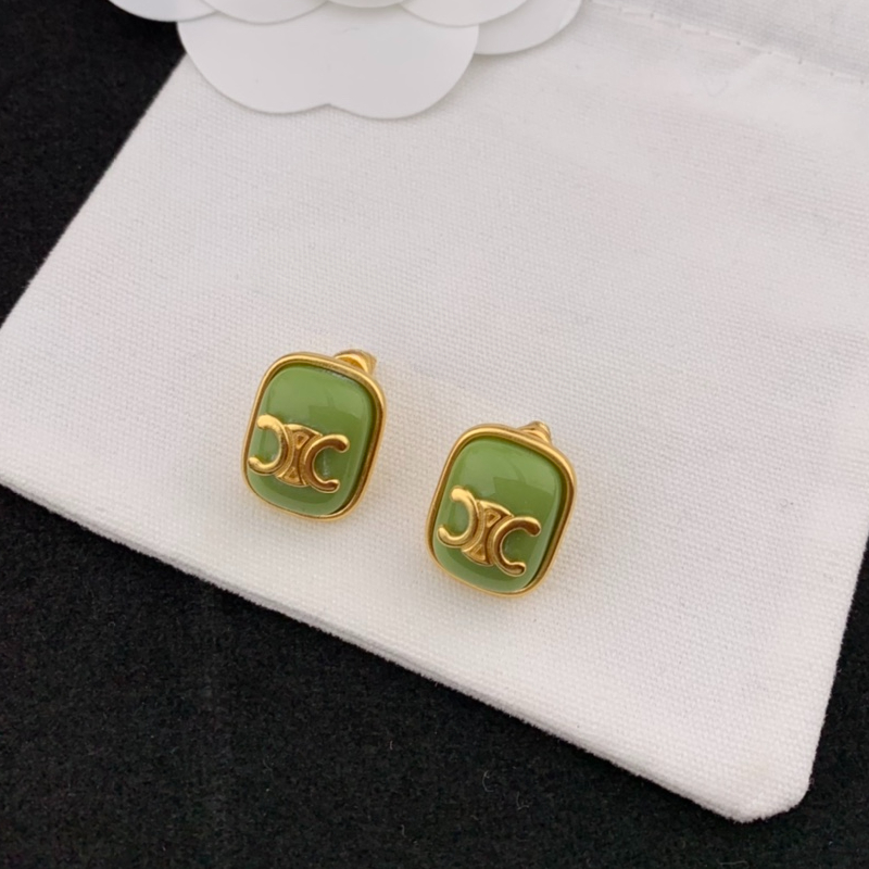 New designer earrings 18kgold Multicolor stud cute Earrings for women Earring ear rings Fashion Luxury brand jewelry gift