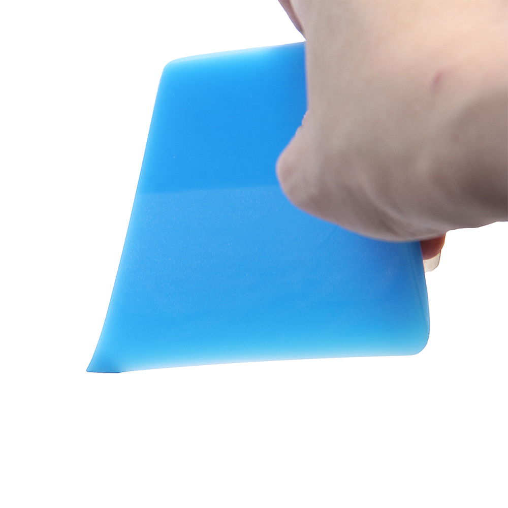 Bilfönsterglasrengöringsverktyg PPF Soft gummi Squeegee TPU Coating Scraper Vinyl Wrap Film klistermärke Installera vattentorkare Tool