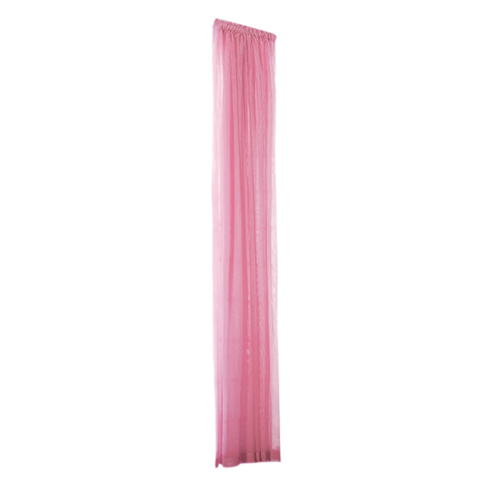 Pure Color Tulle Door Window Curtain Drape Panel Sheer Scarf Valances Transparent Tulle Curtains Window Sheer For Bedroom