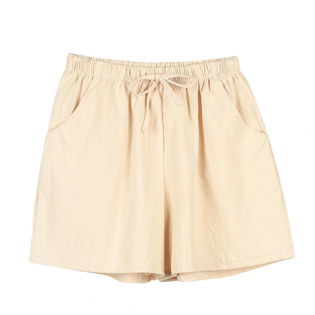 2022 NIEUWE HOTE HOOG HOOG VROUWEN Shorts Summer Solid Color Wide Leg Streetwear Simple Bow Short Pants for Party