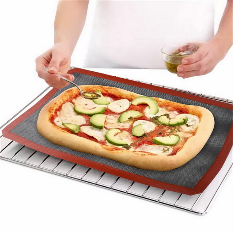 Heat Resistant Oven Sheet Liner Nonstick Baking Mat For Cookie /Bread/ /Biscuits/Puff/Eclair Perforated Silicone Pastry Mat Tool