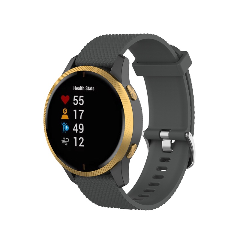 Guarda la cinghia Garmin Venu Vivoactive 3 Venu 2 Plus Bracciale a banda silicone Garmin Vivoactive 4 Forerunner 245 Watchbands