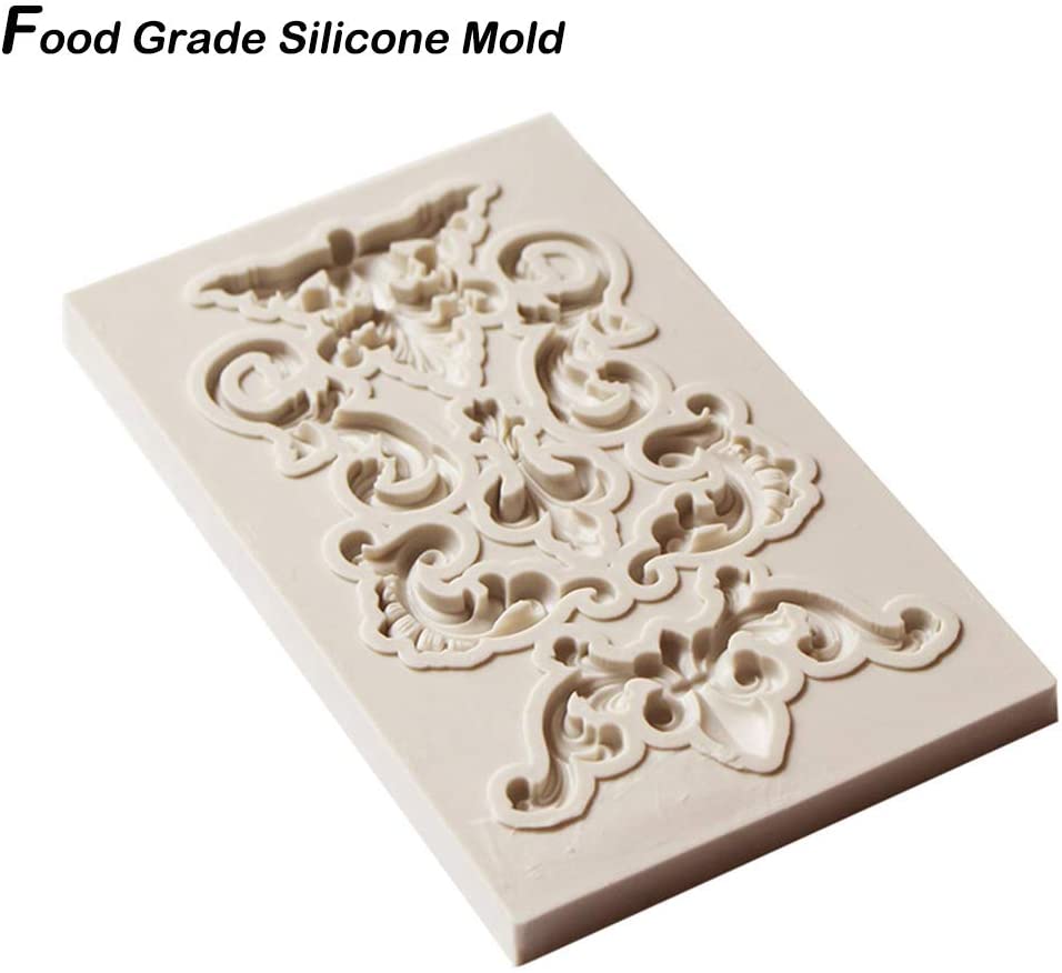Border Silicone Mold Fondant Mold Cake Decorating Tools Chocolate Gumpaste Mould Sugarcraft Cake Decorating Tools