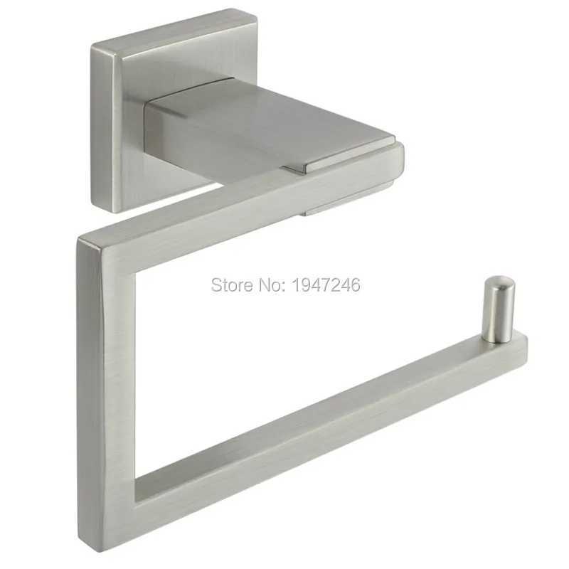 Toilet Paper Holders SUS 304 Stainless Steel Wall Mount Toilet Paper Holder Tissue Roll Holder Brushed Nickel 240410