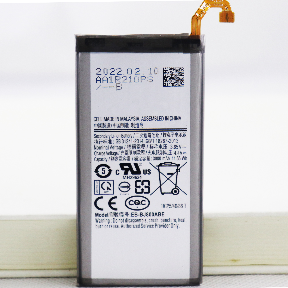 2022 år EB-BJ800ABE 3000mah batteri för Samsung Galaxy A6 2018 SM-A600 A600F J6 J600F