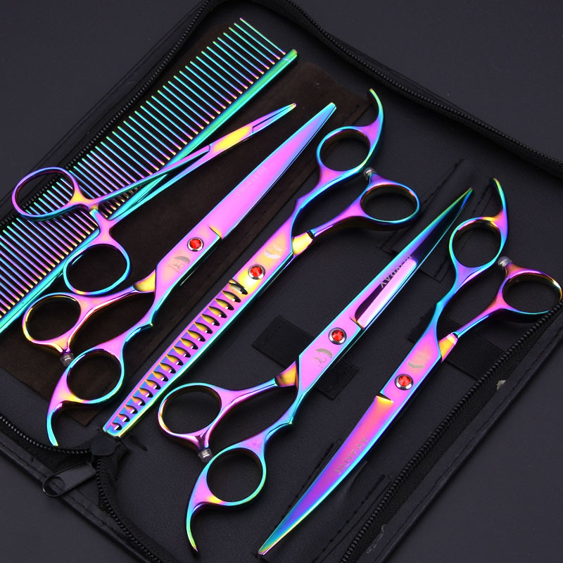  pet grooming scissors kit (3)