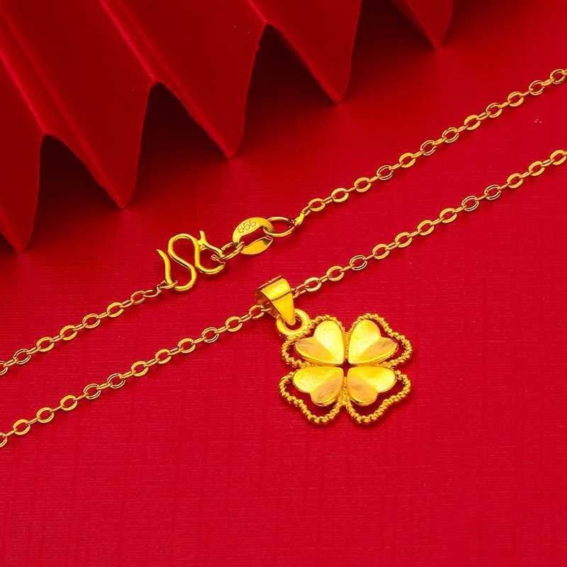 Colliers de pendentif Collier de collier de trèfle à quatre feuilles
