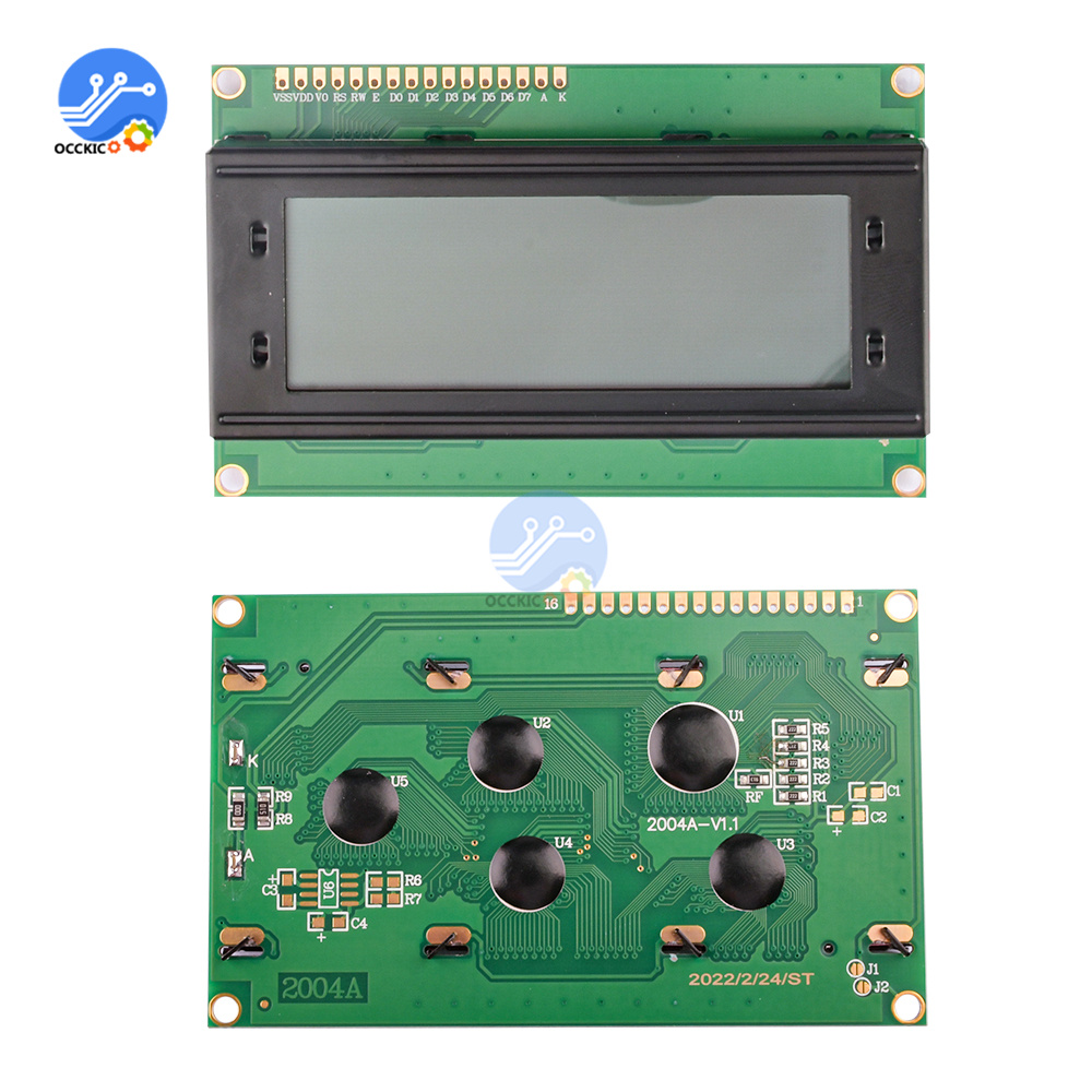 LCD2004 2004 20x4 2004a Blue/Yellow Green/White Screen SPLC780D Character LCD 5V 3.3V Display Module