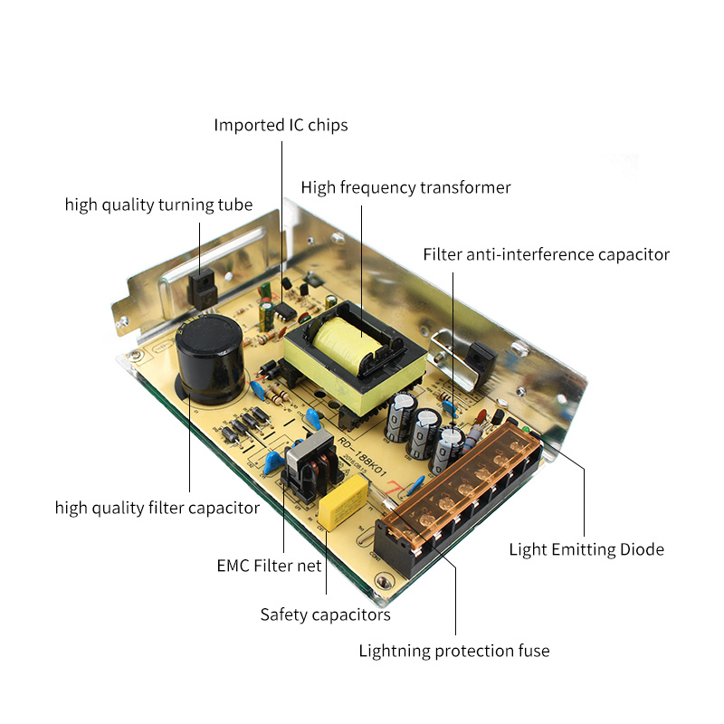 Laborversorgung 12V Beleuchtungstransformatorkonverter 220 V 110 V AC DC 12V Volt 1A 2A 3A 5A 6A 8A 10A 12A 15A 20A 25A 30A 33A 50A