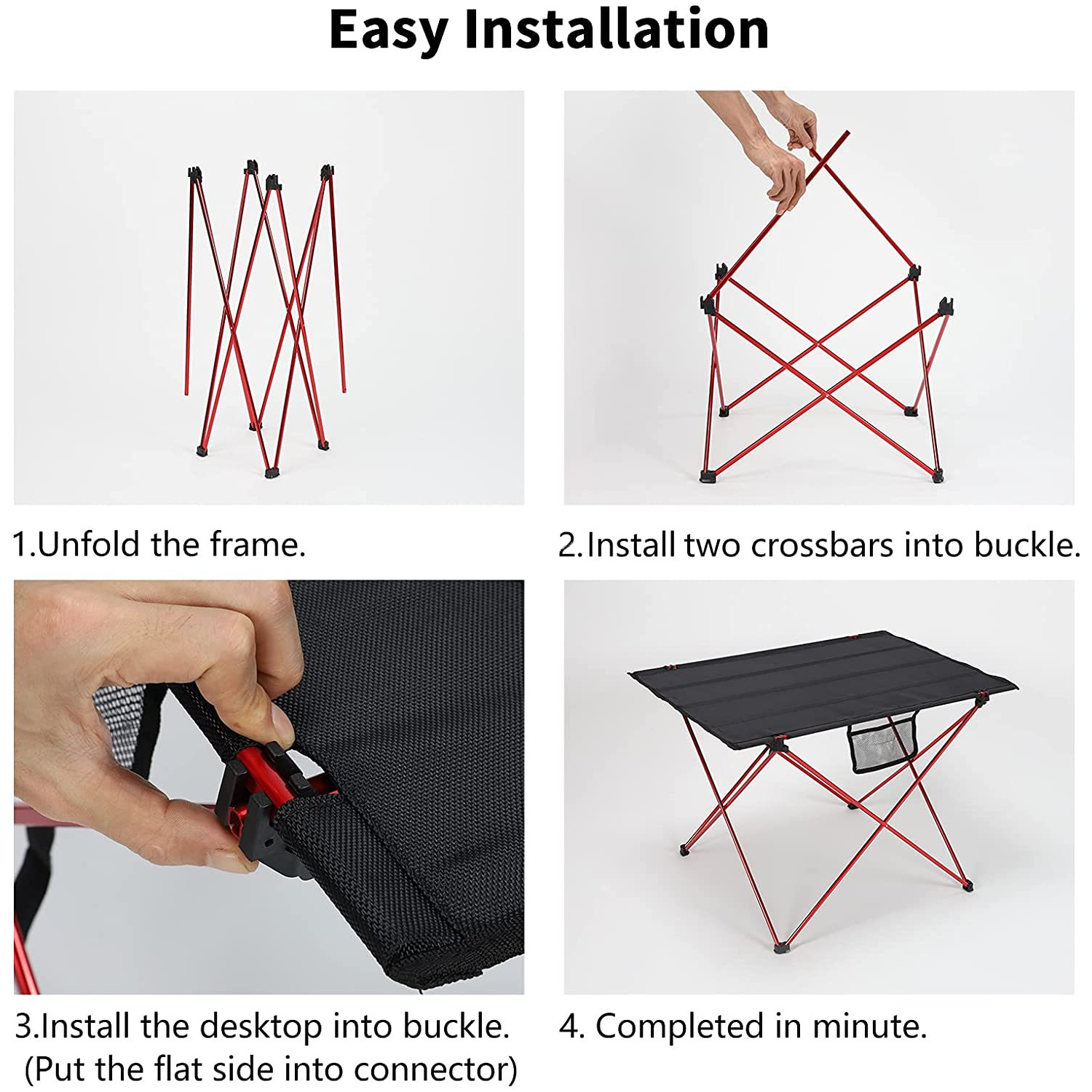 Outdoor Foldable Portable Tourist Folding Trips Patio Ultra Light Removable Small Backpacking Garden Furniture Tables Household